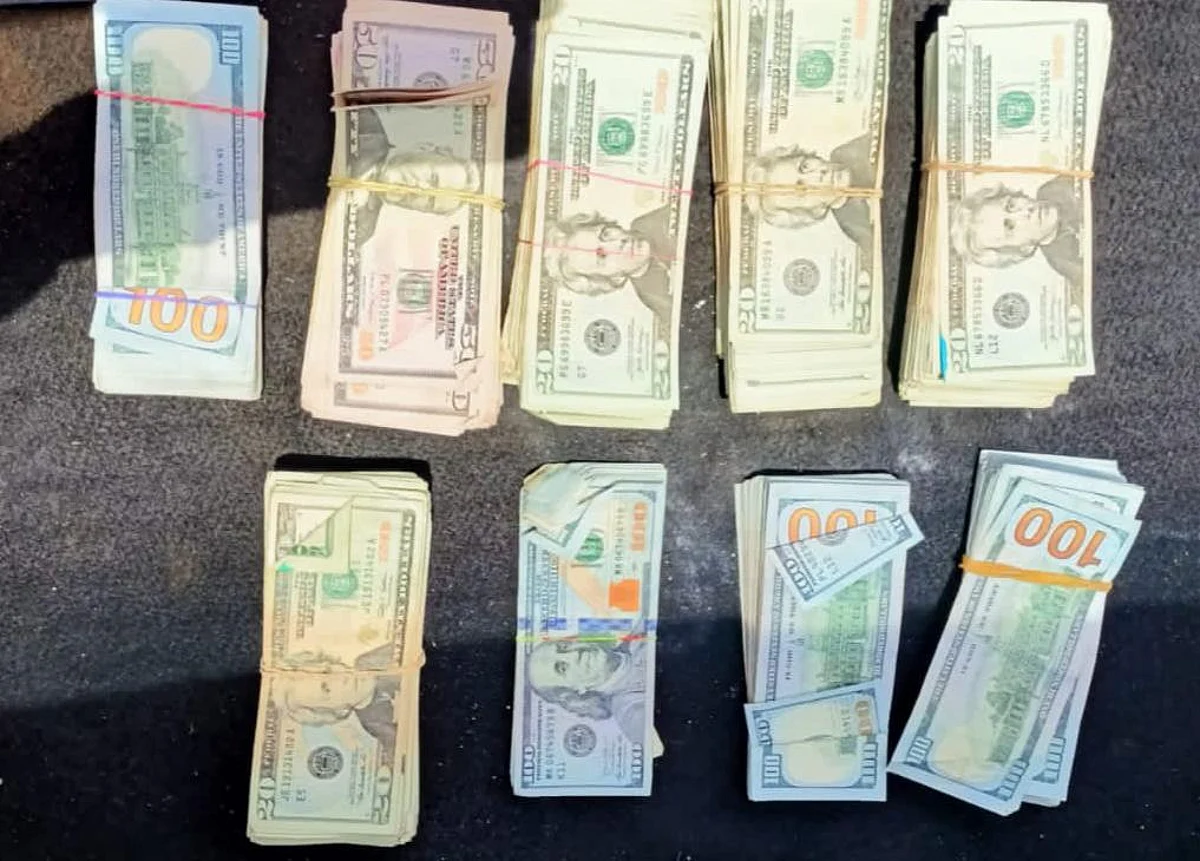 El hombre no logró comprobar la legal procedencia del dinero