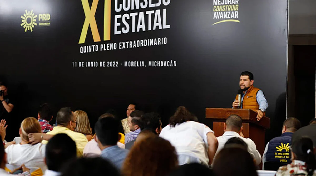 Realiza PRD Michoacán consejo estatal sin definir presidente de Mesa Directiva