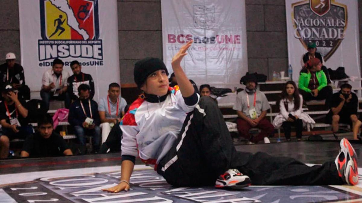 Gana moreliana medalla de oro en break dance en Juegos Conade 2022