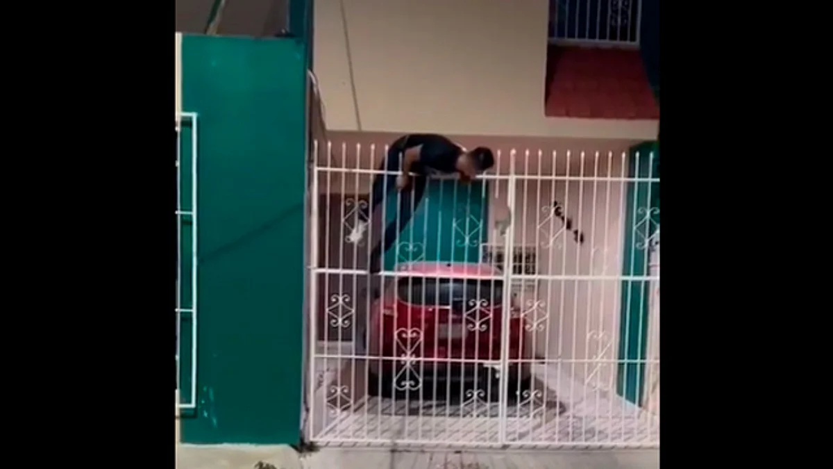 Fue llevado a un hospital
