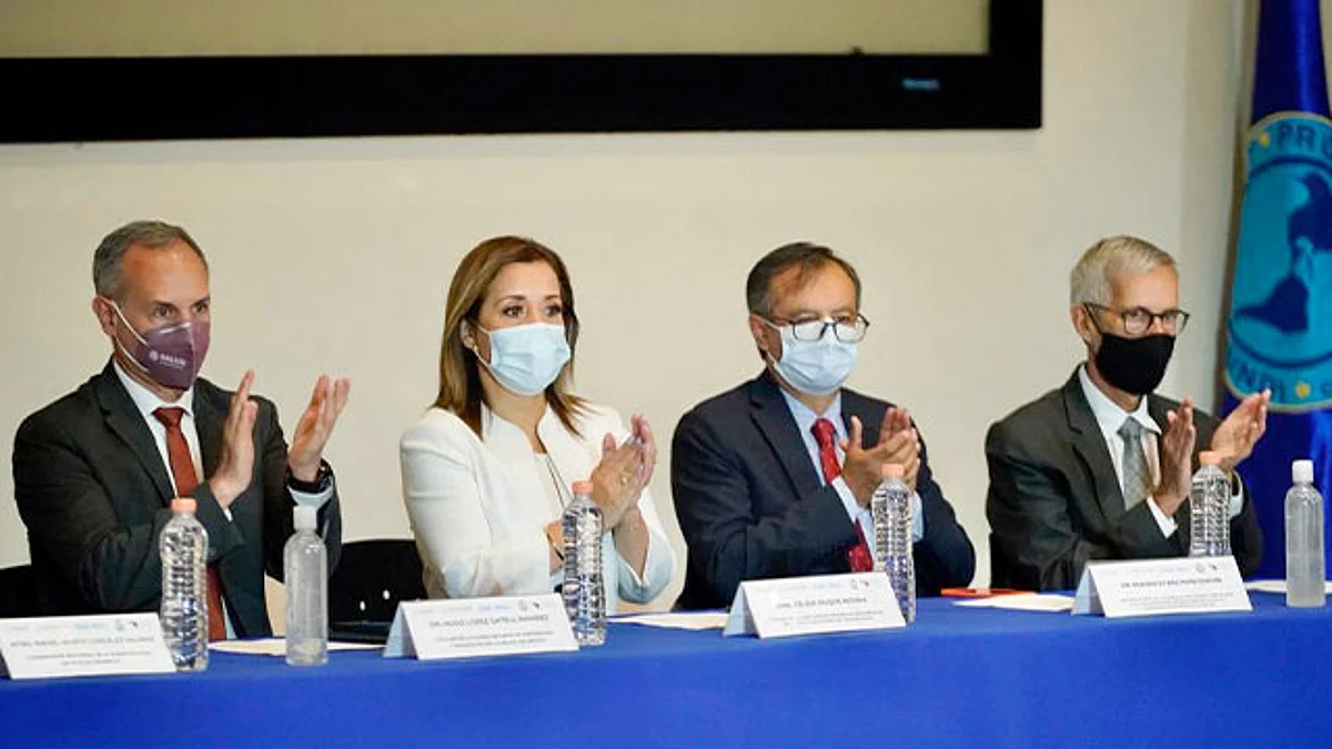 Célida Duque acudió al acto conmemorativo del Día Mundial del Donante de Sangre, en el Instituto Nacional de Medicina Genómica