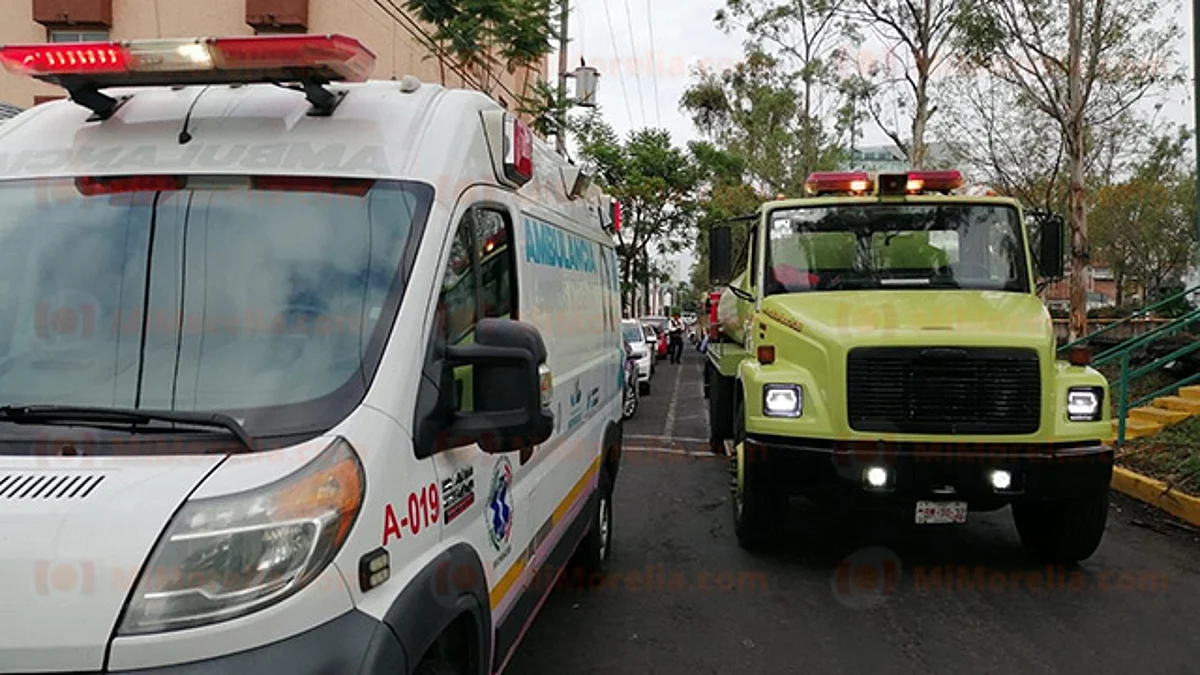 Fuga de gas provoca explosión en inmueble de la avenida Acueducto, en Morelia