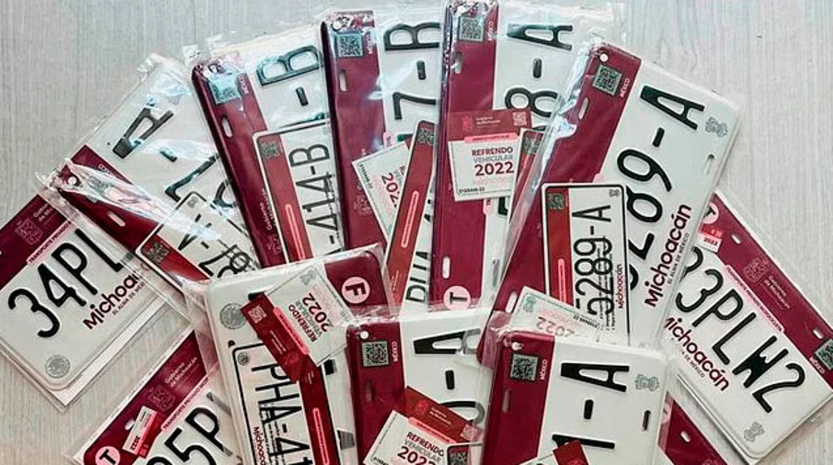 SFA agendará citas en línea para canje de placas en Michoacán
