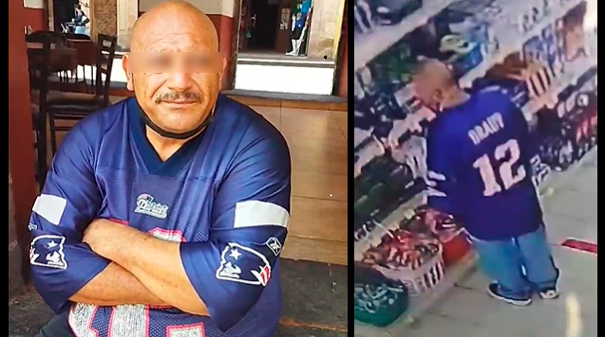 "Anda de travieso"; atrapan a ladrón en centro de Morelia; se agarró unos Dior