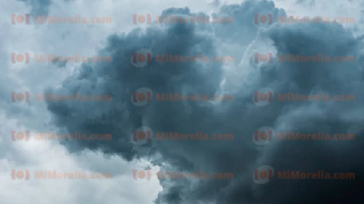 Cielo nublado y lluvias en las próximas horas en Morelia