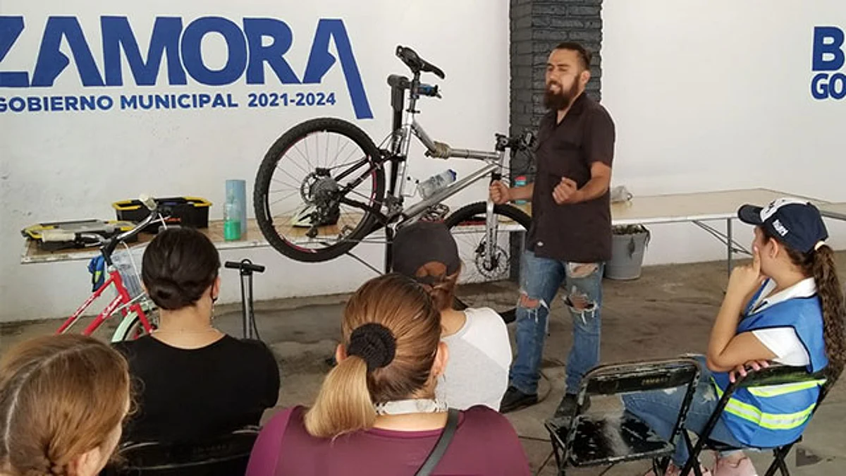 Ofrecen taller mecánico básico para ciclistas en Zamora