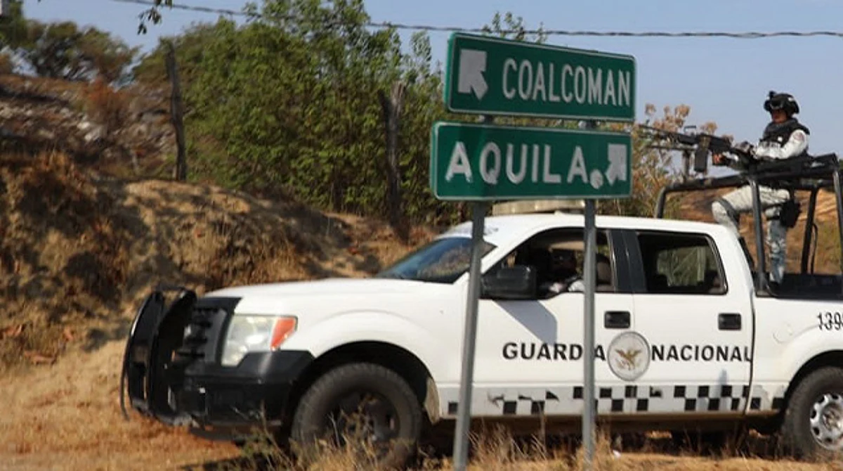 Derriban dron que atacó base de Policía comunitaria en Aquila, reportan