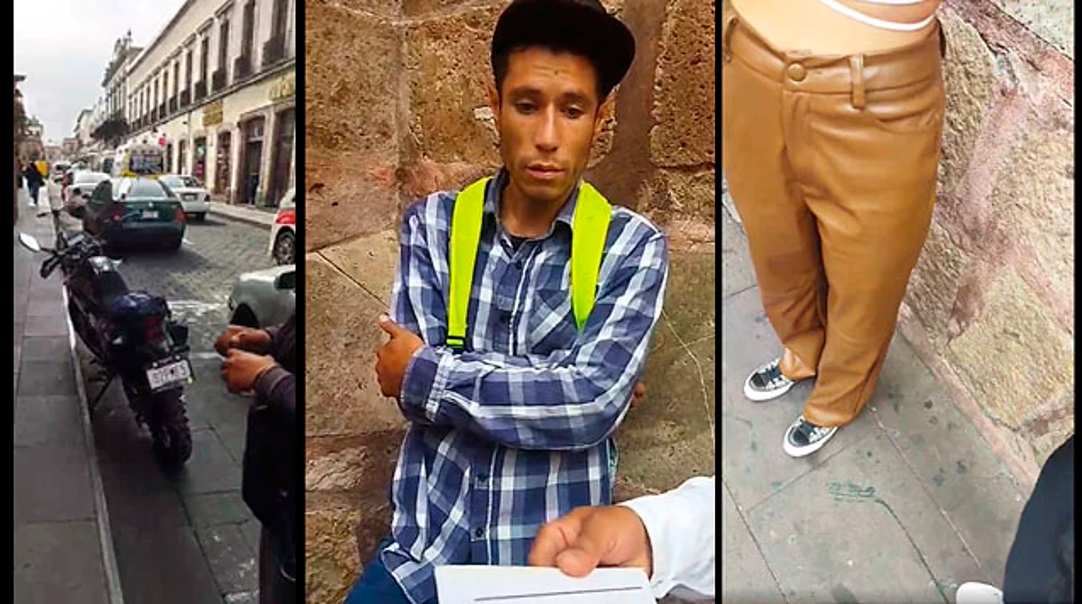 Chicas enfrentan a sujeto que tomó su celular, en centro de Morelia