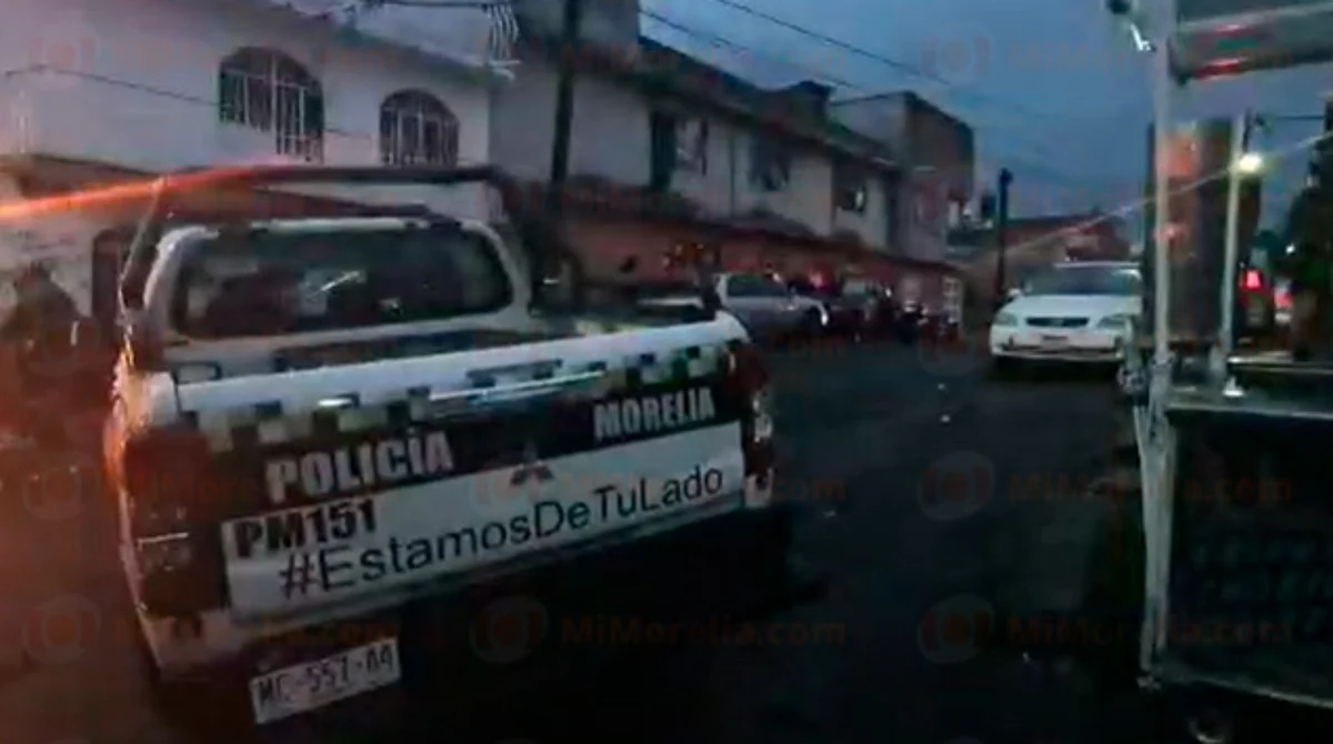 Asesinan a tiros a hombre, en Morelia