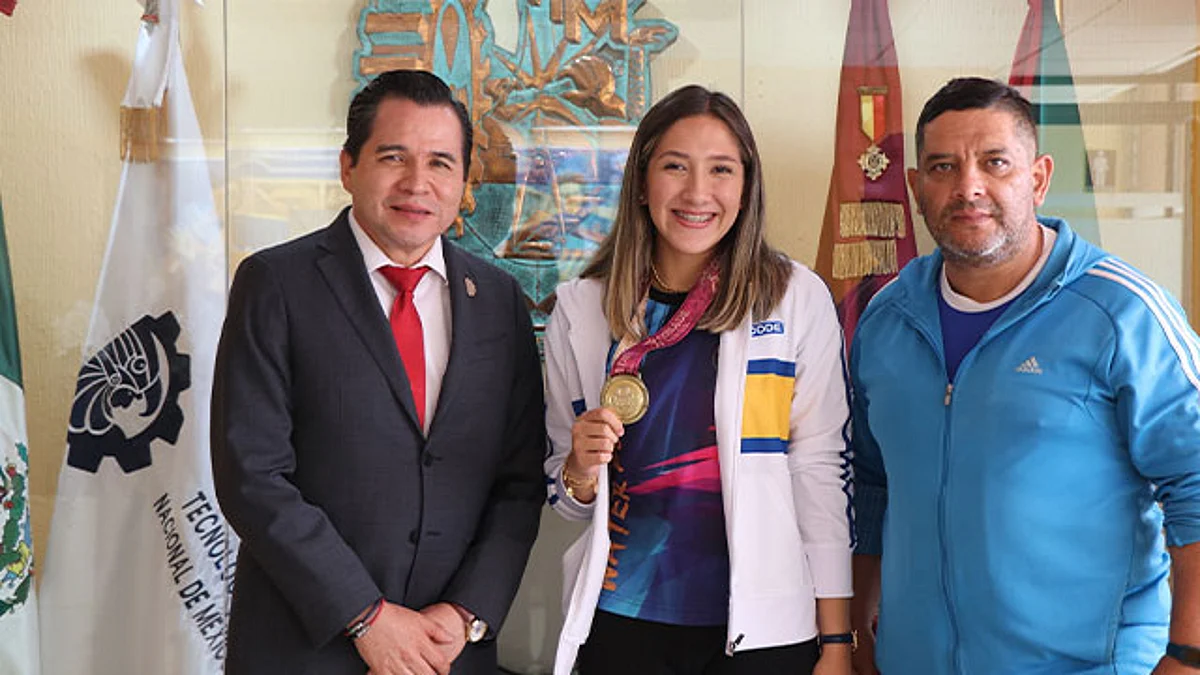 Mayra es ejemplo de que la preparación académica se fortalece con la práctica de algún deporte, porque ayudan a las personas a lograr una formación integral, señaló el director del ITM
