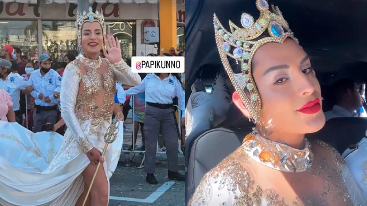 Kunno presume que llevaba “pistola” durante Carnaval de Veracruz