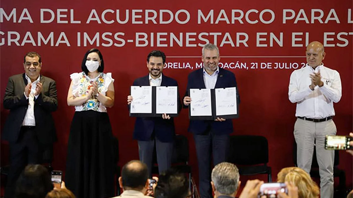 Juan Ferrer, titular del Insabi, dijo que se trabaja para que los michoacanos cuenten con medicamentos gratuitos e instalaciones médicas dignas