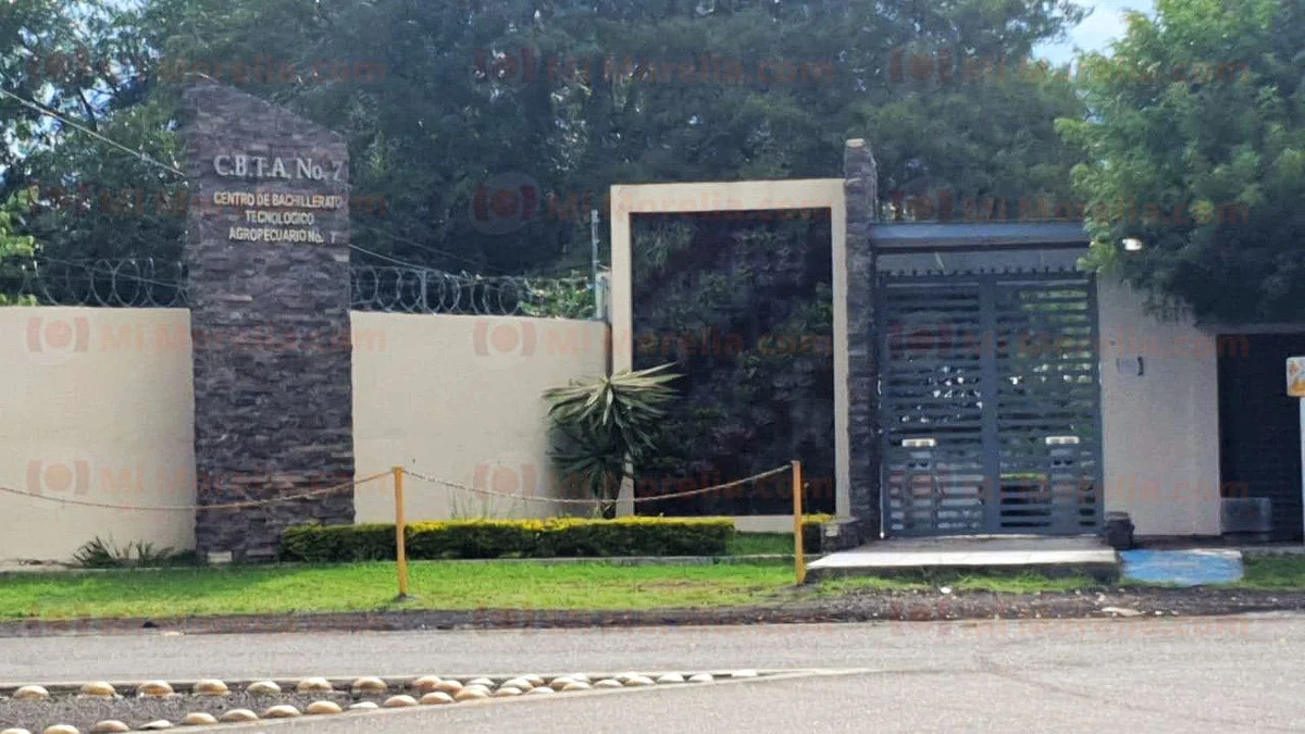 Se registra robo con violencia en CBTA7 de Morelia; se llevaron 280 mil en efectivo