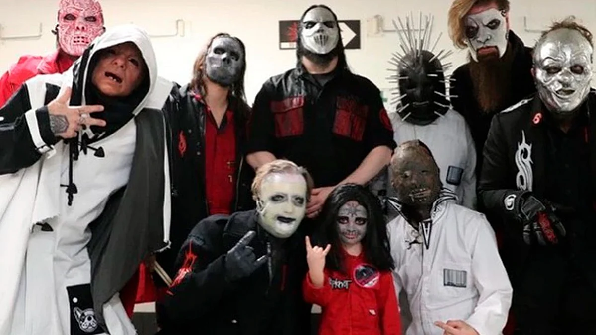 Caleb, el niño de 7 años que quiere ser integrante de Slipknot