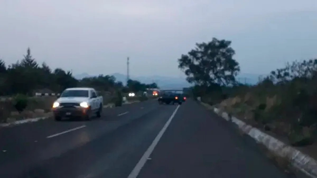 Reportan a normalista atropellado en la Morelia-Pátzcuaro