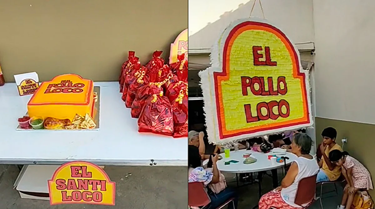 Niño celebra su cumple al estilo de "El Pollo Loco" y se hace viral