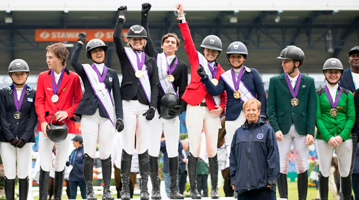 Cerró la justa en la cima del podio en Aachen, Alemania