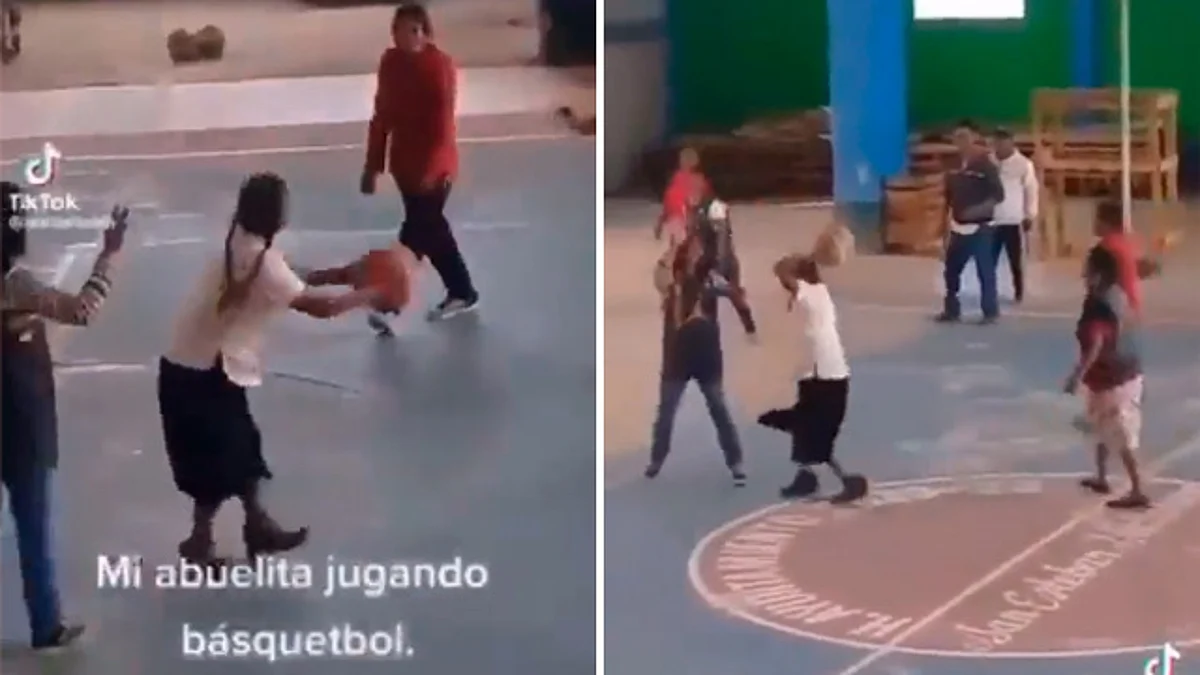 También hizo una canasta