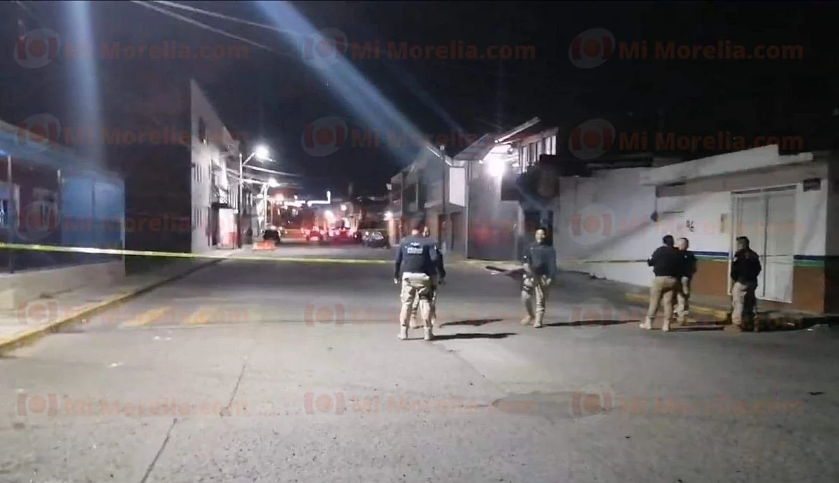 Rafaguean bar en Uruapan; al momento no se reportan víctimas