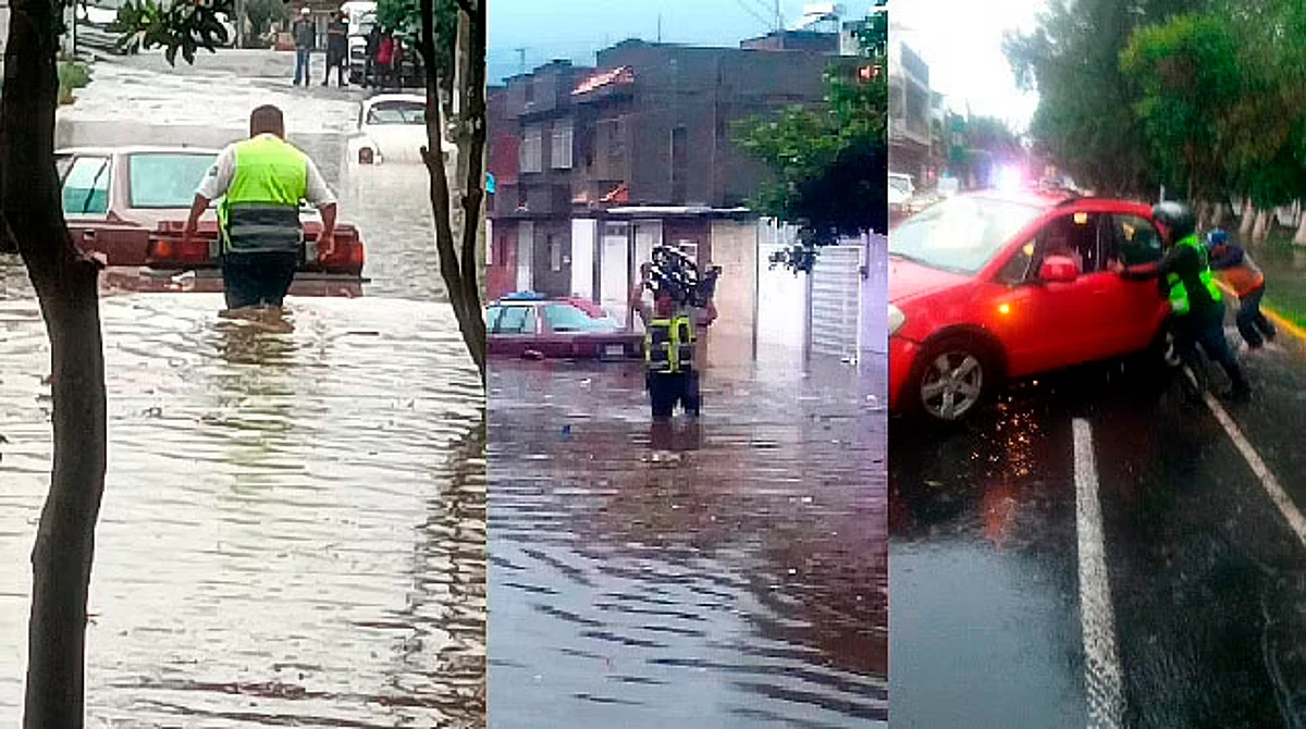Las lluvias que se presentan este viernes podrían provocar el incremento en los niveles de ríos y arroyos, deslaves e inundaciones en zonas bajas