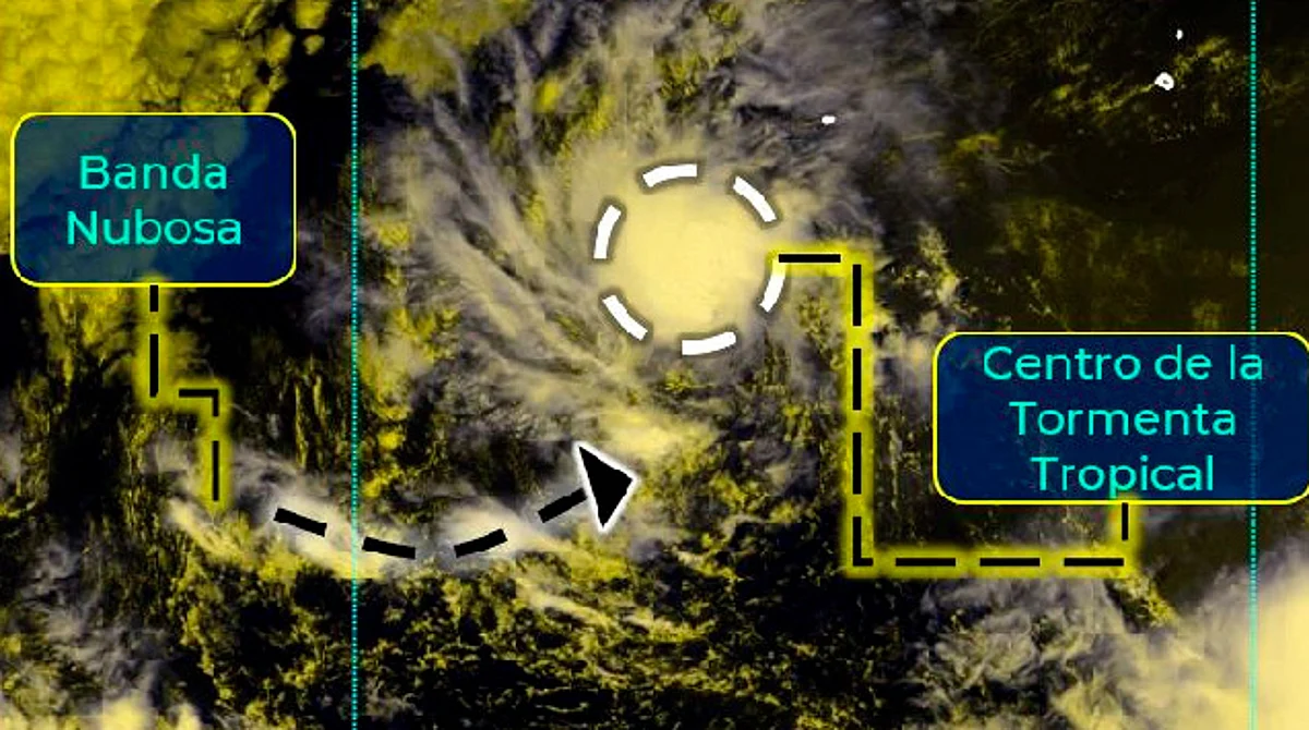 Tormenta tropical "Georgette" se forma en el Pacífico
