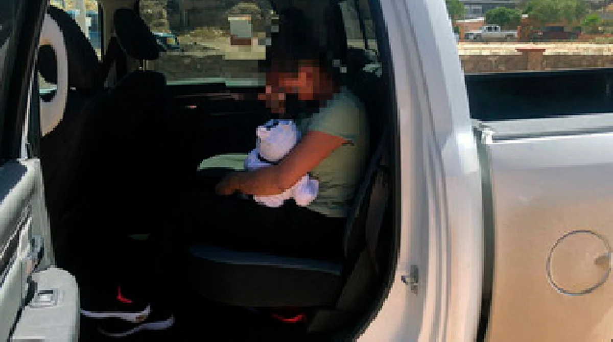 Salvan a joven madre de morir ahogada junto a su bebé en el Río Bravo de Chihuahua