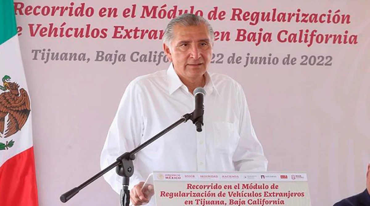 Adán Augusto, secretario de Gobernación, da positivo a Covid-19