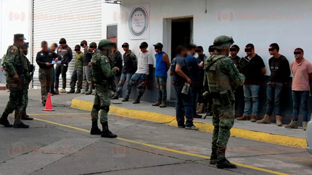 En el operativo participaron la Sedena, Guardia Nacional, Guardia Civil, FGE y FGR