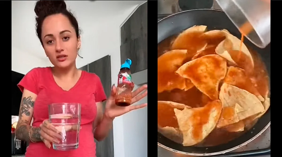 Española hace chilaquiles y le salen "peor que las enchiladas de Anahí"