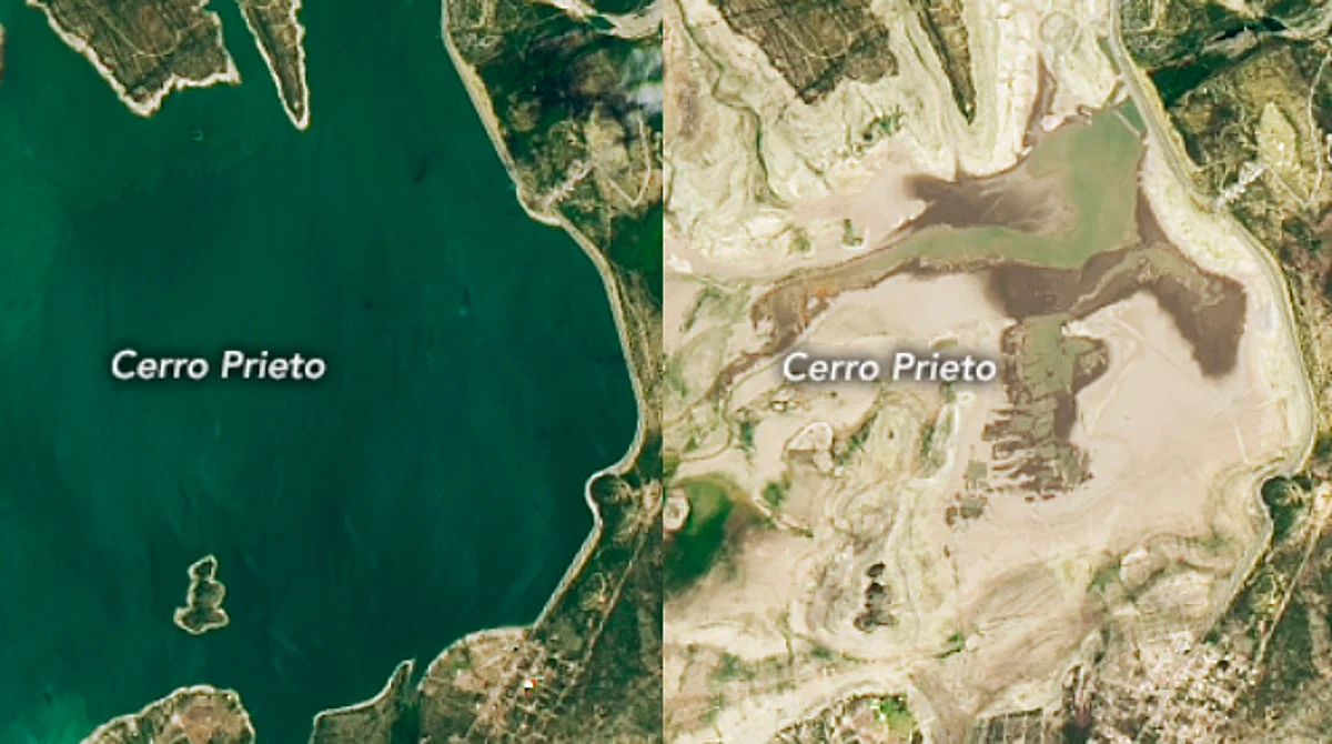 En la actualidad, la presa Cerro Prieto tiene aproximadamente 0.6 por ciento de llenado