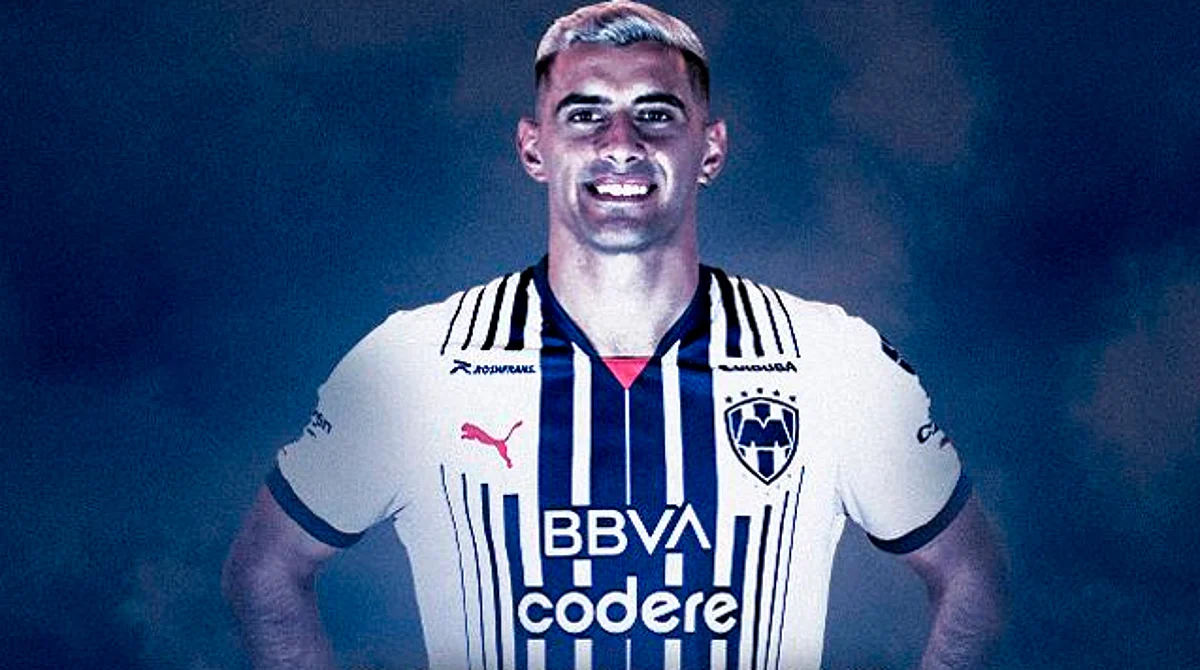 El delantero argentino se unió desde este día a las filas del Monterrey para defender la recién renovada camiseta albiazul