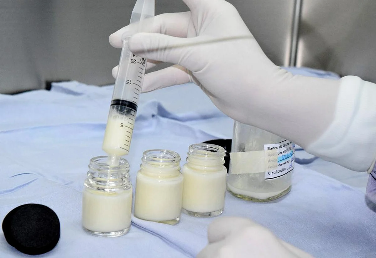 Si tienes producción excedente de leche puedes donar