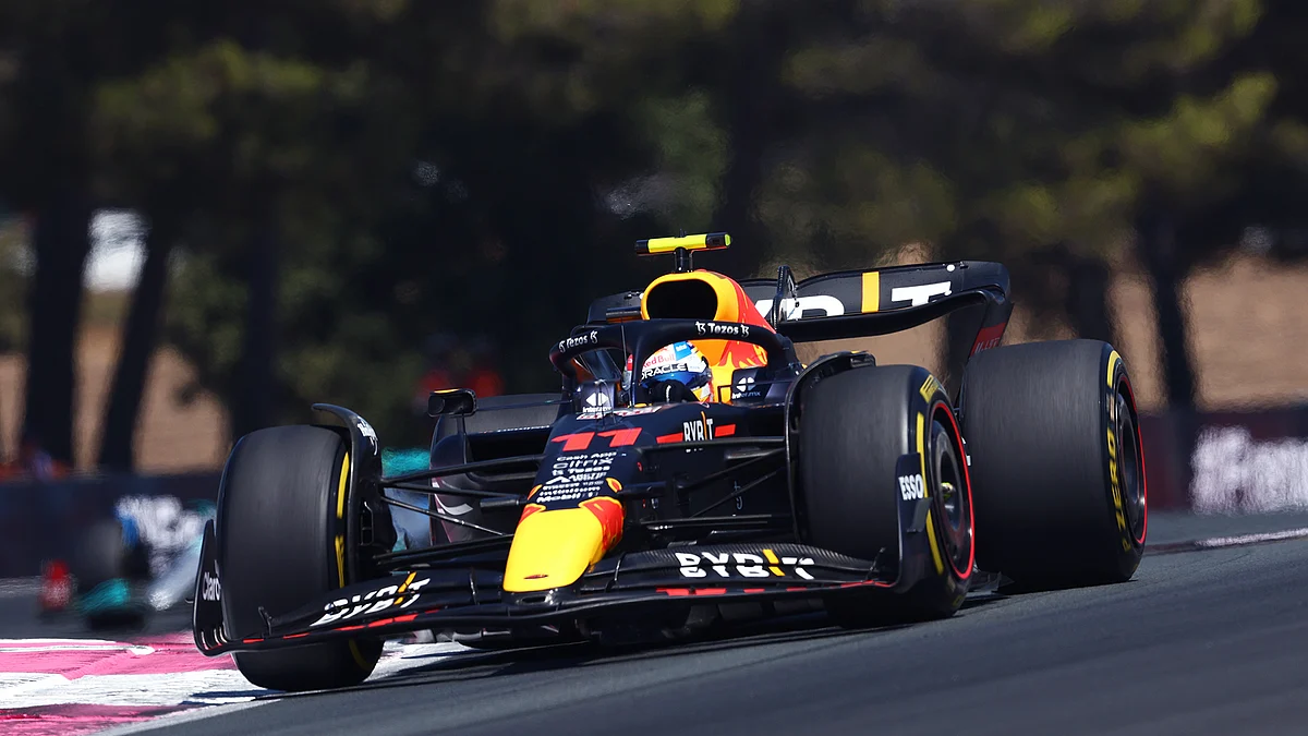 Checo Pérez llegó en cuarto en el Gran Premio de Francia