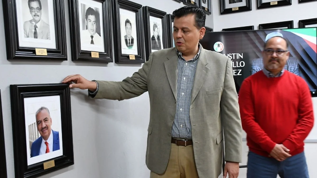Incluyen su fotografía en la Sala de Expresidentes del Comité Estatal