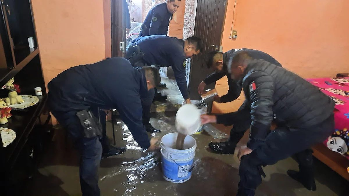 Si tu casa continúa inundada, no entres y avisa a las autoridades para que te apoyen