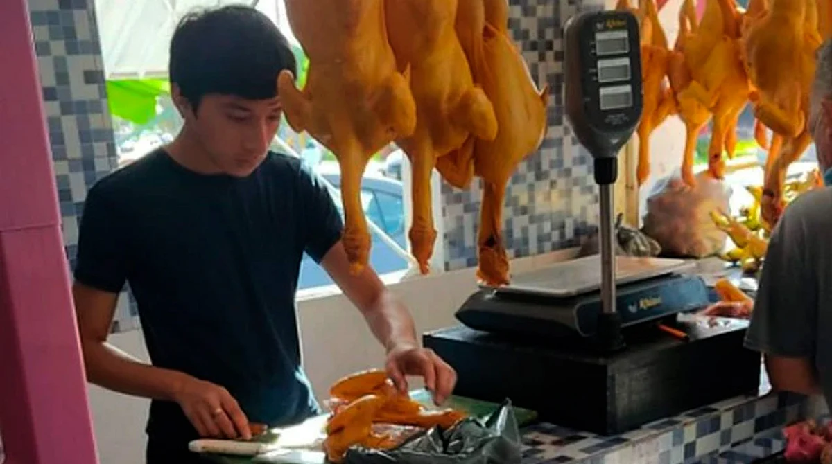 Pollería ofrece peculiar "curso de verano" y se populariza en redes