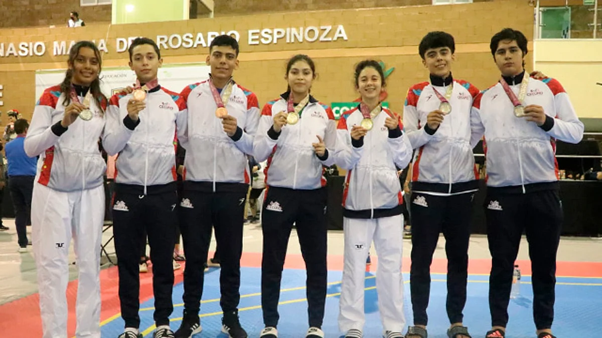 Continúa taekwondo con la cosecha de medallas en Nacionales Conade 2022