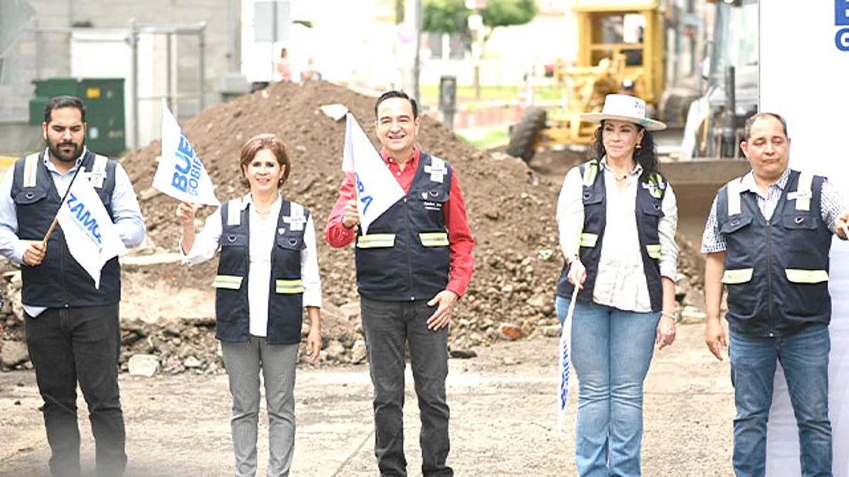 La obra tendrá una inversión superior al millón de pesos que beneficiará de manera directa a más de 25 mil zamoranos