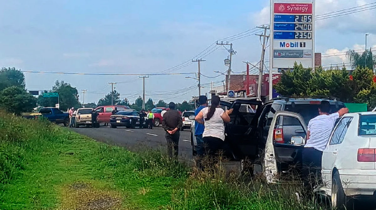 Se registran bloqueos a la altura de Tiripetío y Pátzcuaro