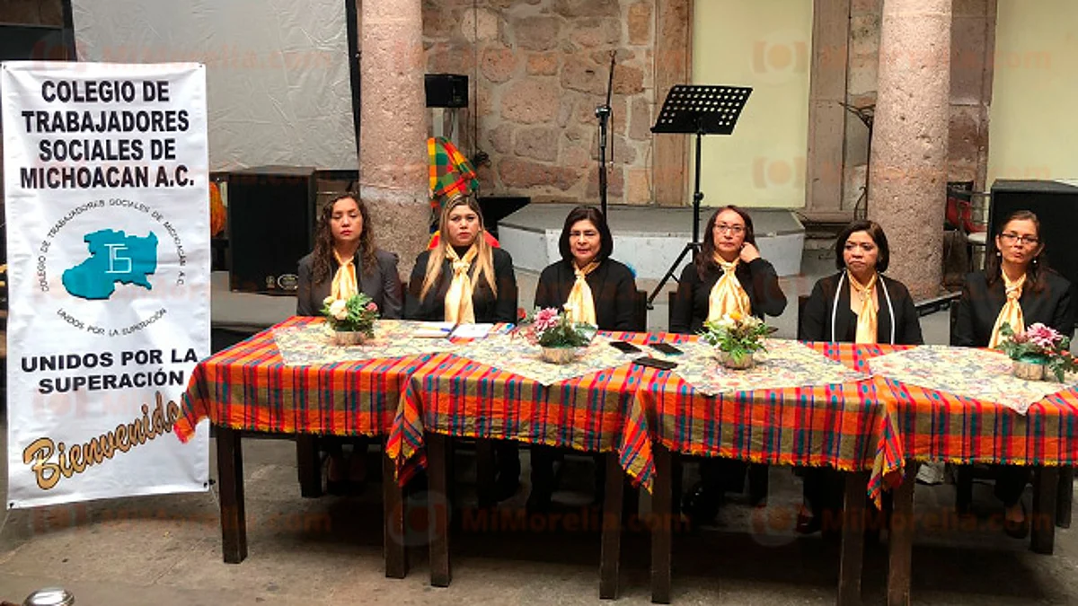 Colegio de Trabajadoras Sociales en Michoacán anunció foro perspectiva de género