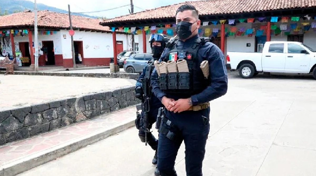 Instalarán destacamento de la Guardia Civil en la comunidad de Cuanajo