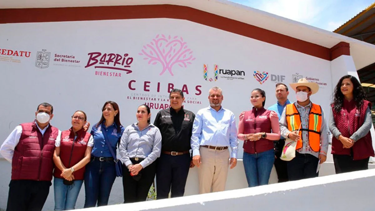 Inaugura Bedolla primer Ceibas de Michoacán en Uruapan