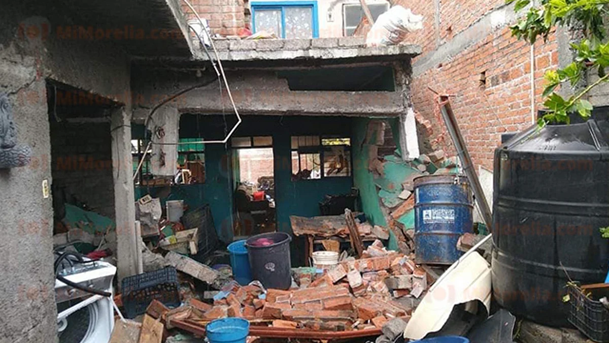 Se registra explosión por acumulación de gas en hogar de Tarímbaro