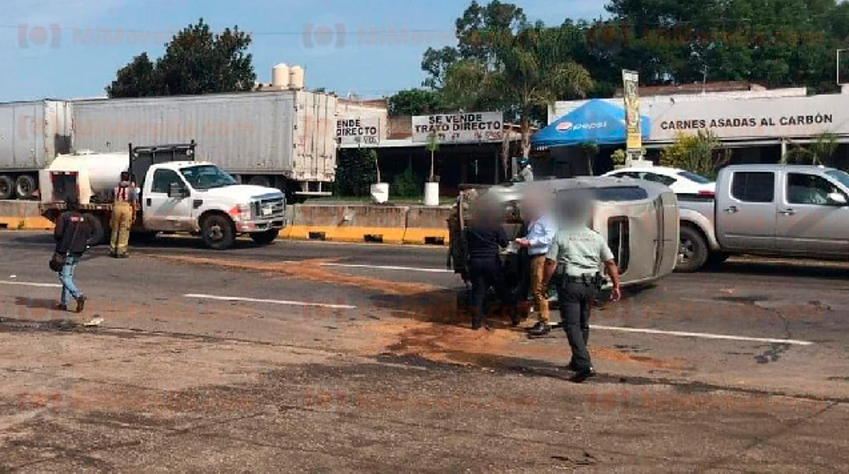 La conductora no requirió traslado hospitalario