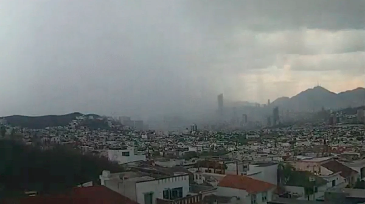 Pasó en la zona metropolitana de Monterrey