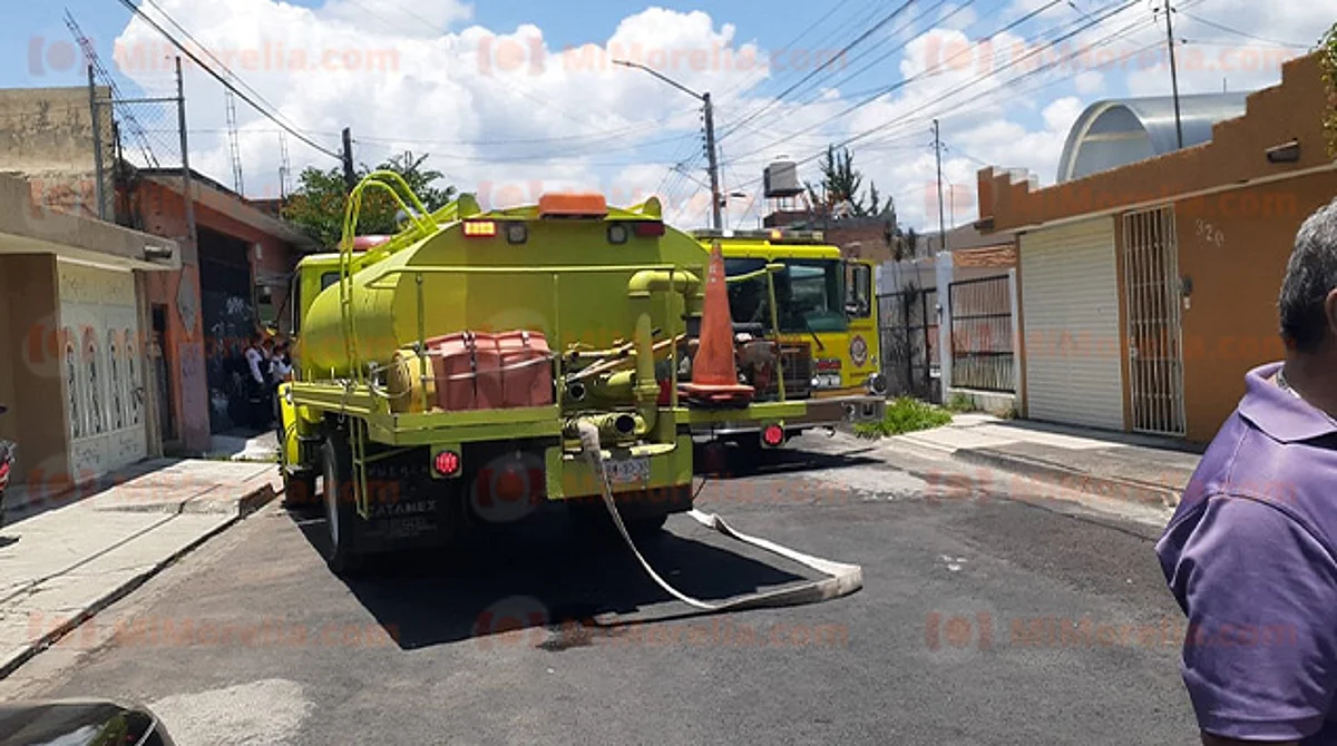 Fuga de gas genera explosión en la colonia Lomas del Tecnológico de Morelia