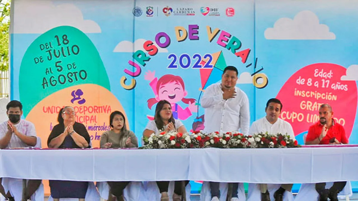 Los niños aprendieron arte, manualidades y se mantuvieron activos con rutinas deportivas