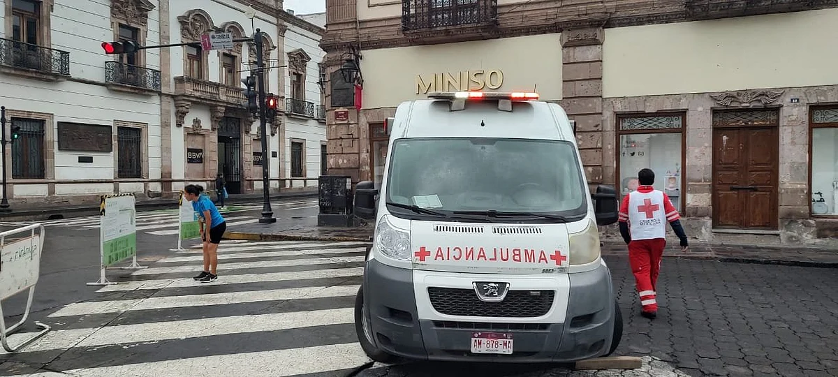 Lluvias, marchas y plantones afectan tiempo de respuesta de Cruz Roja en Morelia