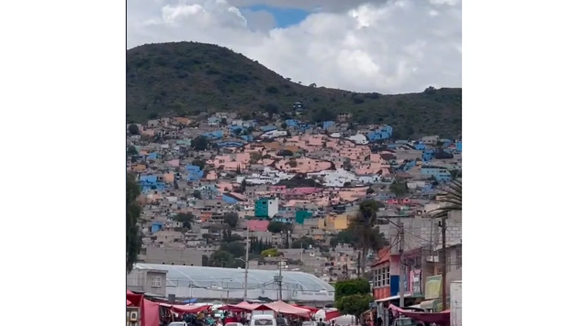 ¡¿Qué es eso?! Pintan al Dr. Simi en casas de Ecatepec y se hace viral