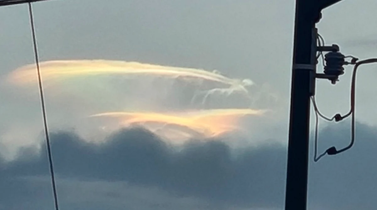 El pasado lunes en el cielo de Morelia se vio un fenómeno natural